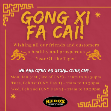CNY Opening Hours