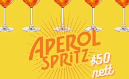 Hero’s Aperol Spritz FF
