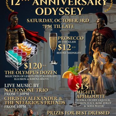 12th Anniversary Odyssey 3rd Oct
